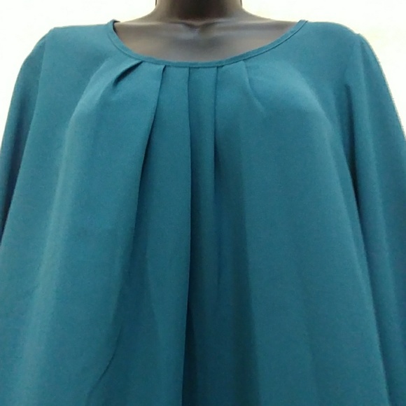 Everly Long Sleeve Chiffon Blouse - Picture 3 of 7